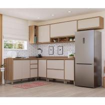 Cozinha Completa 7 Pçs Tampo 468cm Lari Luciane Móveis Vanilla/connect Cozinha Completa 7 Pçs Tampo 468cm Lari Luciane Móveis Vanilla/connect