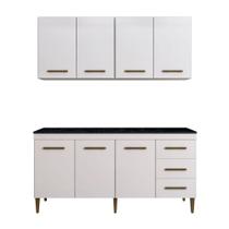 Cozinha Completa 7 Portas 3 Gavetas Atenas Kaiki Moveis