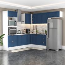 Cozinha Completa 8 Peças com Rodapé Pérola Yescasa