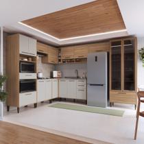 Cozinha Completa 9 Peças com Cristaleira e Torre Quente Jade Cozinha Completa 9 Peças com Cristaleira e Torre Quente Jade