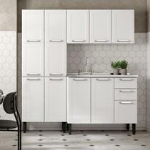 Cozinha Completa Aço com Pia 12 Ptas Múltipla Bertolini