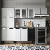 Cozinha Completa Aço com Pia 2Gav 14Ptas Múltipla Bertolini