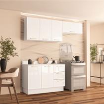 Cozinha Completa Amara 6 Portas 3 Gavetas 40250093 Branco - Politorno