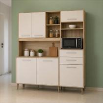 Cozinha Completa Armário de Grande 5 Portas 3 Gavetas Cozinha Completa Armário de Grande 5 Portas 3 Gavetas