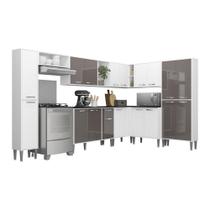 Cozinha Completa Armário e Balcão Xangai Rock Multimóveis Cozinha Completa Armário e Balcão Xangai Rock Multimóveis