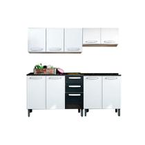 Cozinha Completa Bertolini 4 Peças CZ118 Branco/Preto