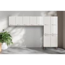 Cozinha Completa Bertolini Evidence 3 Peças Branco Cozinha Completa Bertolini Evidence 3 Peças Branco