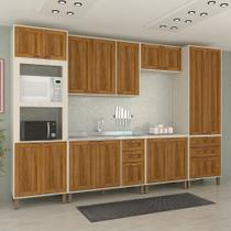 Cozinha Completa com 6 Peças sem pia Sofia Luciane Móveis Cozinha Completa com 6 Peças sem pia Sofia Luciane Móveis