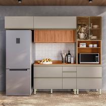 Cozinha Completa com Aéreo 4 Peças Mdf Proença