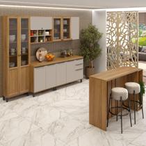 Cozinha Completa com Bancada Gourmet 6peças Serena Bertolini