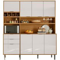 Cozinha Completa Compacta 8 Portas 2 Gavetas Viena 1,80m