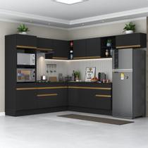 Cozinha Completa Compacta Armário Canto FL2083 Multimóveis Cozinha Completa Compacta Armário Canto FL2083 Multimóveis