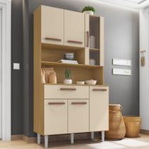 Cozinha Completa Compacta Cancun 6 Portas 1 Gaveta