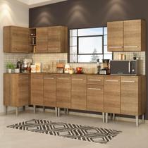 Cozinha Completa de Canto Madesa Emilly Rock Rustic Cozinha Completa de Canto Madesa Emilly Rock Rustic
