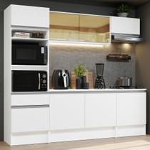 Cozinha Completa Diamante com Armário Balcão e Tampo - Cozinha Completa Diamante com Armário Balcão e Tampo -