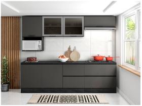 Cozinha Completa Etna 7 peças Balcão Cooktop Poliman Móveis