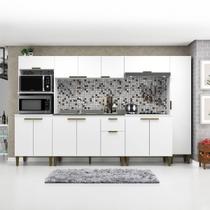 Cozinha Completa Iara 13 Portas 1 Gaveta Branco - Jcarvalho Cozinha Completa Iara 13 Portas 1 Gaveta Branco - Jcarvalho