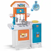 Cozinha Completa Infantil Geladeira Forno Fogao E Acessórios Meninos Magic Toys Cozinha Completa Infantil Geladeira Forno Fogao E Acessórios Meninos Magic Toys
