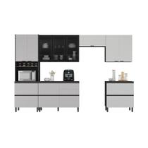 Cozinha Completa Itatiaia Lumina 350cm em Madeira MDF Cozinha Completa Itatiaia Lumina 350cm em Madeira MDF
