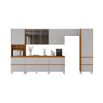 Cozinha Completa Itatiaia Lumina 410cm em Madeira MDF
