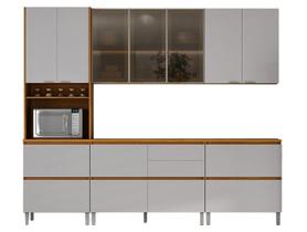 Cozinha Completa Itatiaia Lumina MDF 7 Portas 9 Gavetas