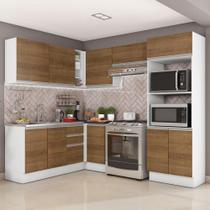 Cozinha Completa Madesa 100% MDF Acordes de Canto (Sem Tampo e Pia)