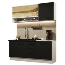 Cozinha Completa Madesa Agata 180002 Com Armário E Balcão Cozinha Completa Madesa Agata 180002 Com Armário E Balcão
