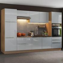 Cozinha Completa Madesa Armário e Balcão 9 Portas 5 Gavetas