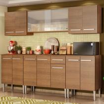 Cozinha Completa Madesa Emilly Wind com Balcão e Armário Aéreo Cozinha Completa Madesa Emilly Wind com Balcão e Armário Aéreo