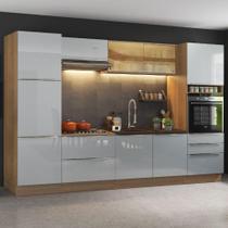 Cozinha Completa Madesa Lux Com Armário e Balcão