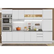 Cozinha Completa Madesa Olimpia 3 Gavetas 14 Portas (Sem Tampo e Pia) Cozinha Completa Madesa Olimpia 3 Gavetas 14 Portas (Sem Tampo e Pia)