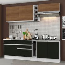 Cozinha Completa Madesa Parma com Armário e Balcão (Sem tampo e Pia) Cozinha Completa Madesa Parma com Armário e Balcão (Sem tampo e Pia)