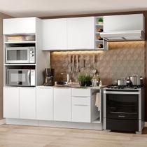 Cozinha Completa Madesa Stella 290002 com Armário e Balcão Cozinha Completa Madesa Stella 290002 com Armário e Balcão