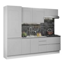 Cozinha Completa Mdf Madesa Acordes Frentes Branco Brilho Cozinha Completa Mdf Madesa Acordes Frentes Branco Brilho