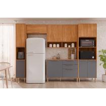 Cozinha Completa MGM 5 Peças Divina C5P176 Cinamomo/Titanium Cozinha Completa MGM 5 Peças Divina C5P176 Cinamomo/Titanium