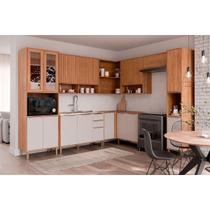 Cozinha Completa MGM 9 Peças Divina C9P27 Cinamomo/Off White Cozinha Completa MGM 9 Peças Divina C9P27 Cinamomo/Off White