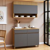 Cozinha Completa Modulada 2 Peças 3 Portas 2 Gavetas 100% Mdf Realeza Premium Cozinha Completa Modulada 2 Peças 3 Portas 2 Gavetas 100% Mdf Realeza Premium