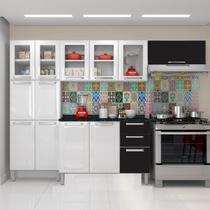 Cozinha Completa Modulada 4 Peças 13 Portas 2 Gavetas Tarsila Itatiaia