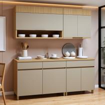 Cozinha Completa Modulada 4 Peças 7 Portas 3 Gavetas 100% Mdf Realeza Premium Cozinha Completa Modulada 4 Peças 7 Portas 3 Gavetas 100% Mdf Realeza Premium