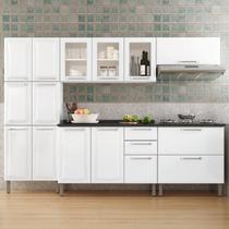 Cozinha Completa Modulada 5 Peças 14 Portas 3 Gavetas Tarsila Itatiaia Branco Cozinha Completa Modulada 5 Peças 14 Portas 3 Gavetas Tarsila Itatiaia Branco