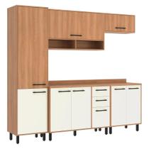 Cozinha Completa Modulada 5 Peças Com Paneleiro Havana Multimóveis Cr20335 Rovere/champanhe Rovere/champanhe Cozinha Completa Modulada 5 Peças Com Paneleiro Havana Multimóveis Cr20335 Rovere/champanhe Rovere/champanhe