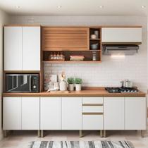 Cozinha Completa Modulada 5 Peças Multimóveis Cr20402 Cozinha Completa Modulada 5 Peças Multimóveis Cr20402