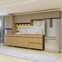 Cozinha Completa Modulada 6 Peças 11 Portas 5 Gavetas 100% MDF Simone Mendes Cozinha Completa Modulada 6 Peças 11 Portas 5 Gavetas 100% MDF Simone Mendes