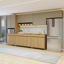 Cozinha Completa Modulada 6 Peças 13 Portas 6 Gavetas 100% MDF Simone Mendes Cozinha Completa Modulada 6 Peças 13 Portas 6 Gavetas 100% MDF Simone Mendes