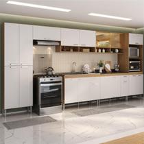 Cozinha Completa Modulada 7 Pçs com Armário e Balcão de Pia Paris Multimóveis MP2226