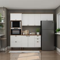 Cozinha Completa Modulada Americana 4 Peças com 4 Gavetas Portas Provençais Cozinha Completa Modulada Americana 4 Peças com 4 Gavetas Portas Provençais