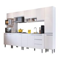 Cozinha Completa Modulada Athena 6 Peças 13 PT 3 GV Branco