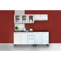 Cozinha Completa Modulada Bertolini 4 Peças Branco Cozinha Completa Modulada Bertolini 4 Peças Branco