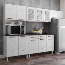 Cozinha Completa Modulada De Aço 4 Peças Multimóveis Branco