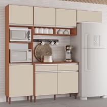 Cozinha Completa Modulada Firenze New 100 MDF 7 Portas e 2 Gavetas Cozinha Completa Modulada Firenze New 100 MDF 7 Portas e 2 Gavetas